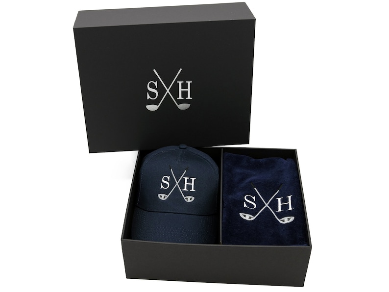 Golf Cap and Towel gift set