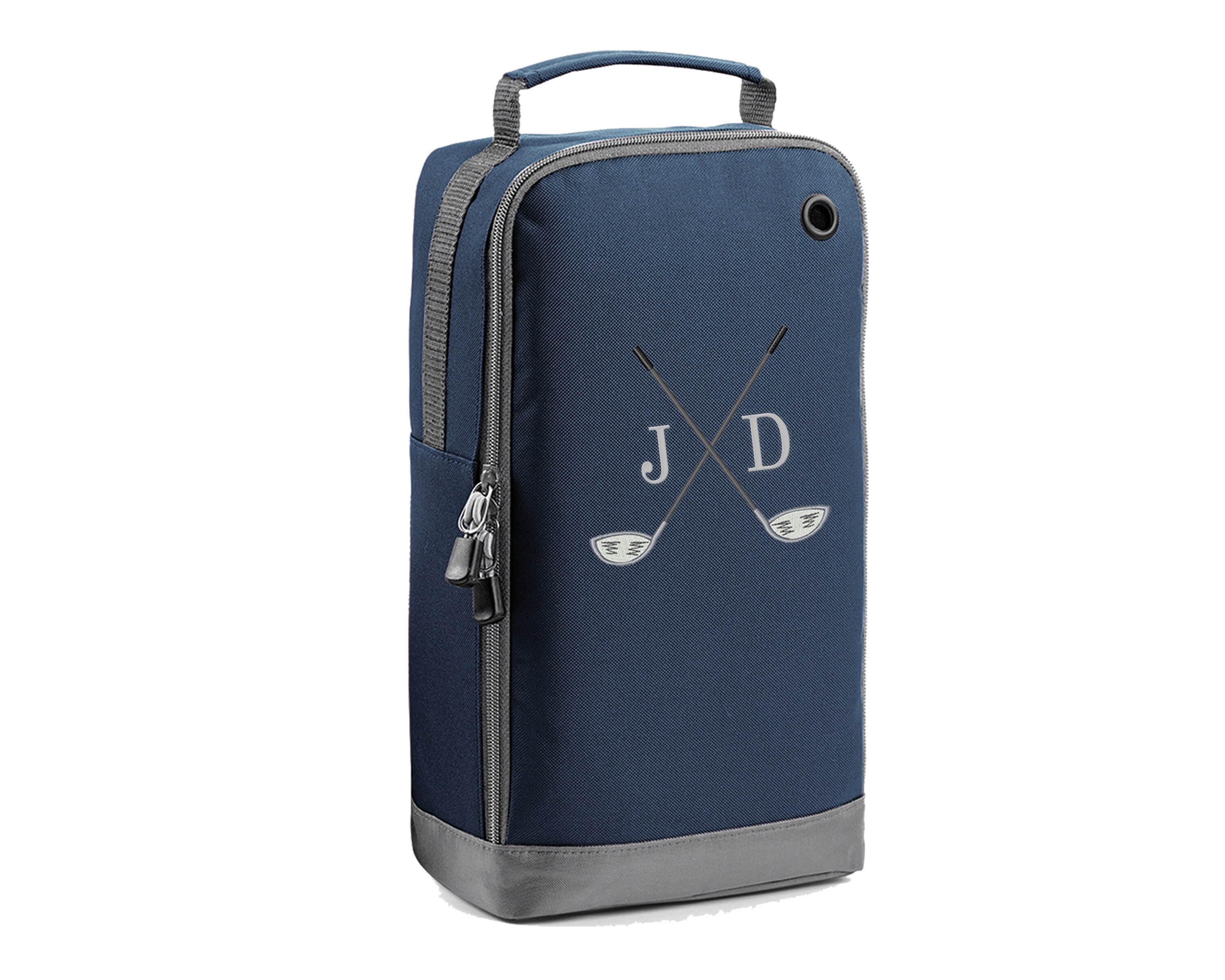 Personalised Embroidered Initials Golf Shoe Bag Personalised Golf