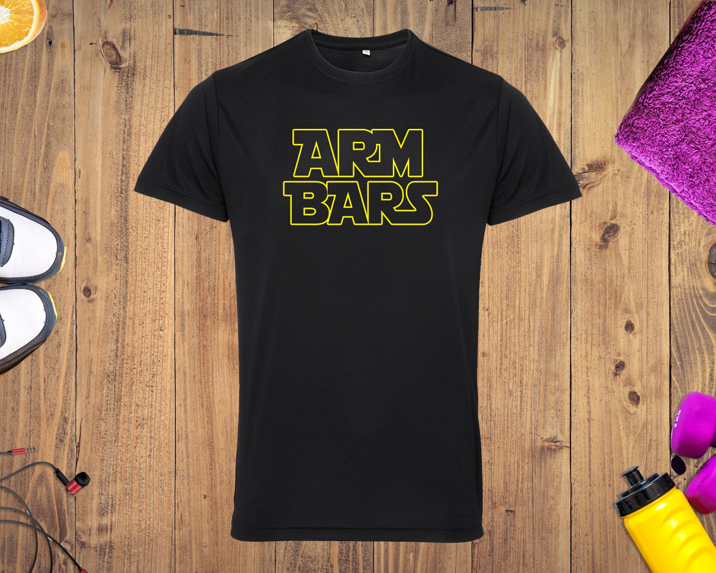 Image of Arm Bars - Mens Sport T-Shirt