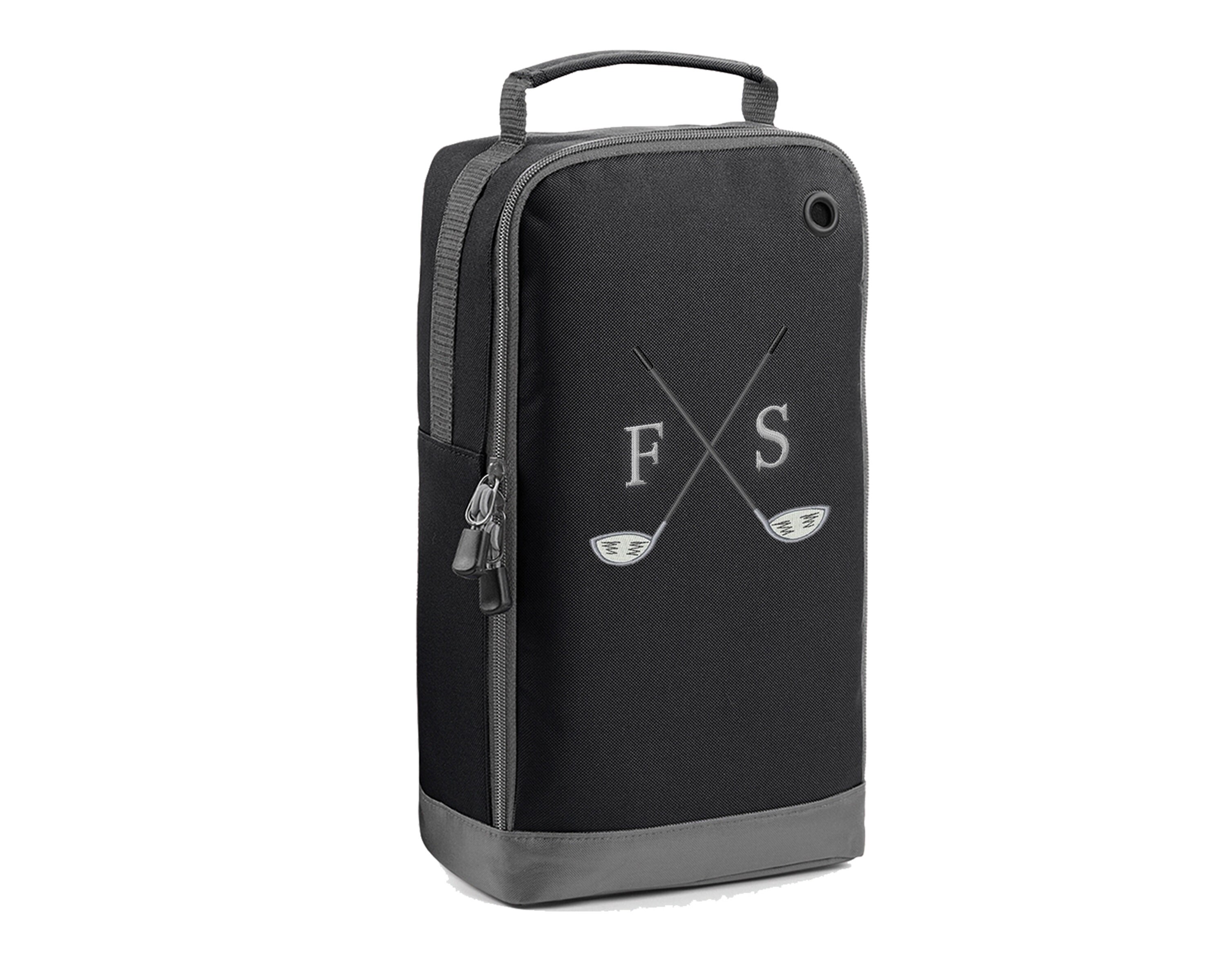 Personalised golf shoe bag sale