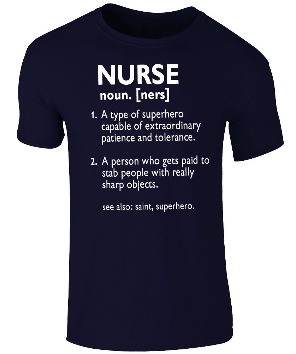Nurse Dictionary T Shirt Nurse Funny TShirt Gift Nurse Etsy