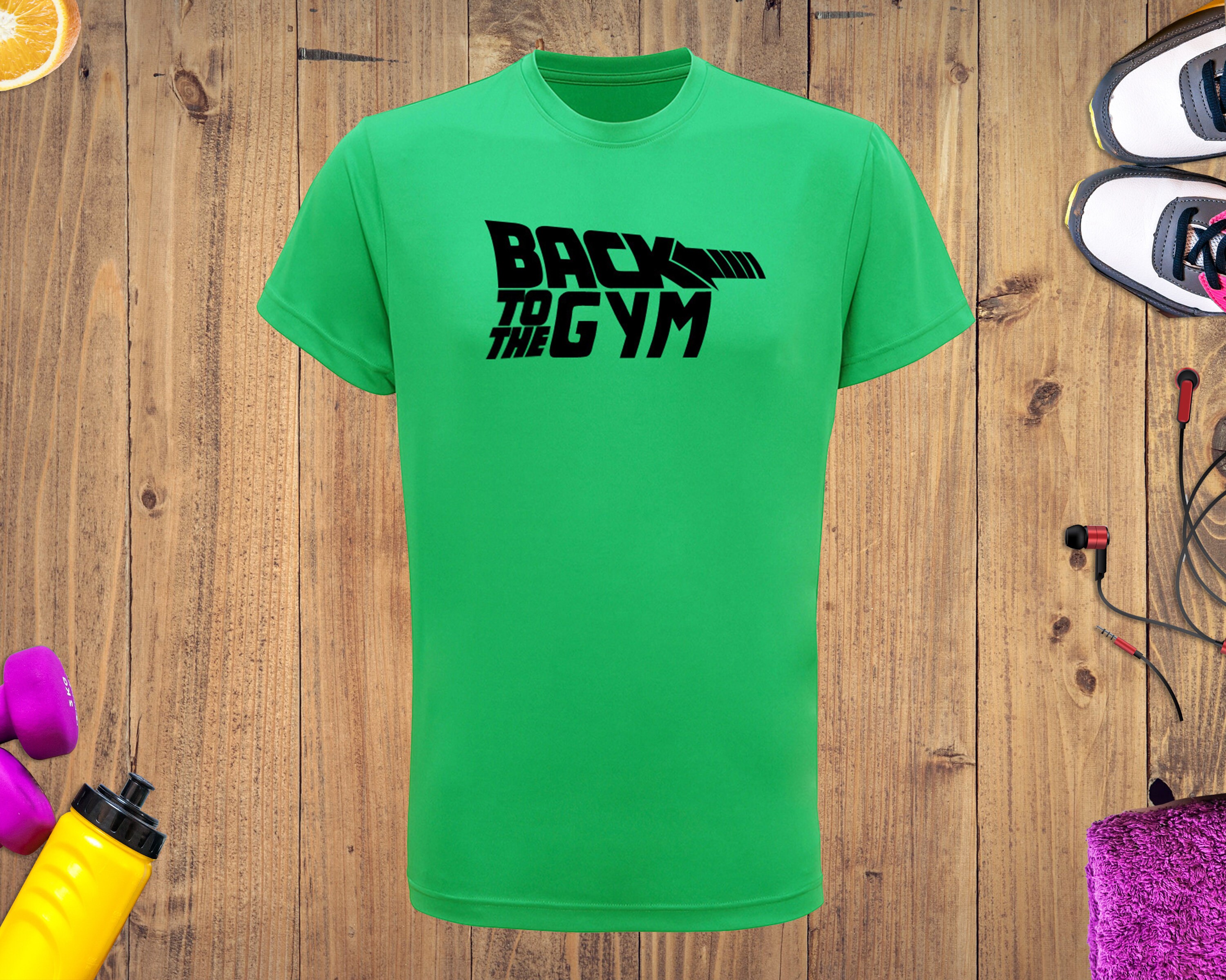Image of Back To The Gym - T-Shirt Running Sucks Mens Performance Tshirt