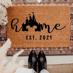Home with Disney castle custom est