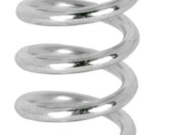 Zinc Plated Compression Springs from High Quality Carbon Steel Lot of 10 - 2.60" length x .850" OD