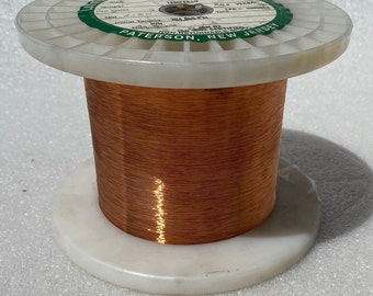 Beryllium Copper Wire C17200 Size .006"/.15 mm 15 Feet High Quality Spring Wire (Used for Springs and Wire Forms or Jewelry Making)