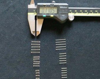 Beryllium Copper Wire Precision Springs 10 Piece .009 Wire Size - 10mm length x 2mm OD