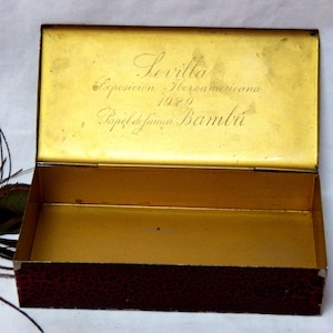 Box Cigarettes 20s, Box Sigari Antigua, Box Sigarette Siviglia, Box Sigari Marca Bambù, Box Metallo Cromato