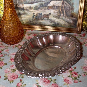 Antique Tray, Alpaca Tray, Vintage Tray, Kitchen Decor, Metal Tray, Kitchen Tray, 50&#39;s Tray