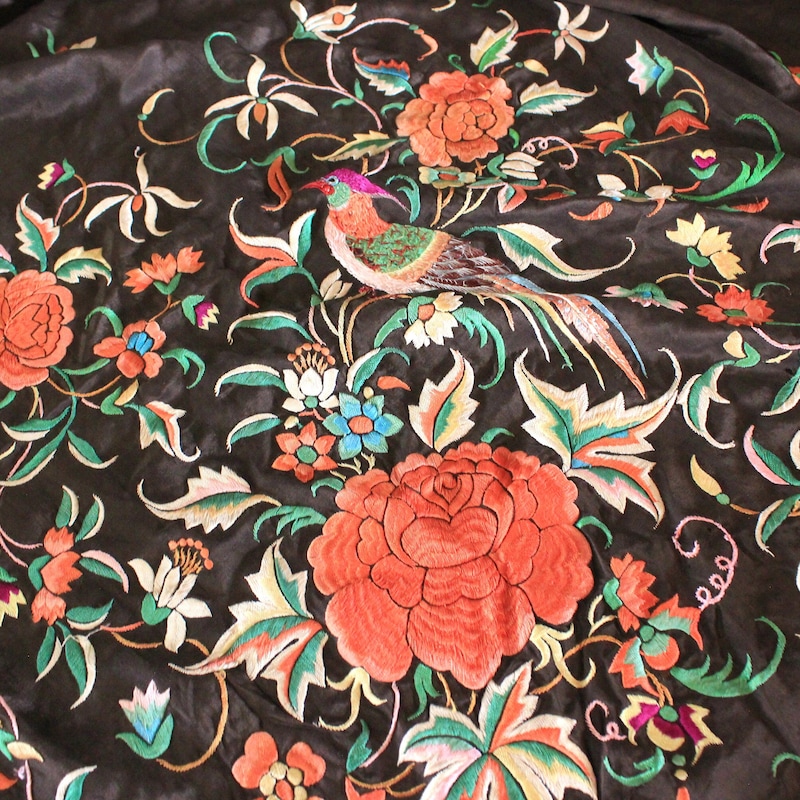 embroidered spanish shawl