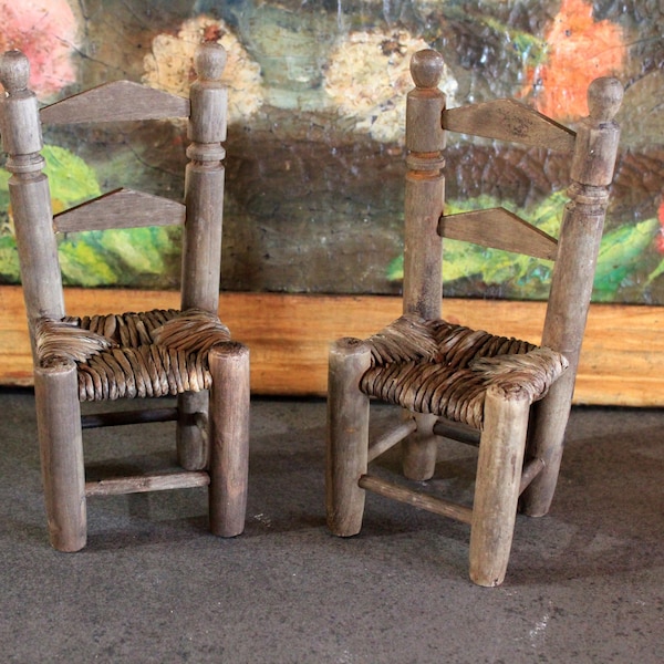 Rustic Chairs Etsy