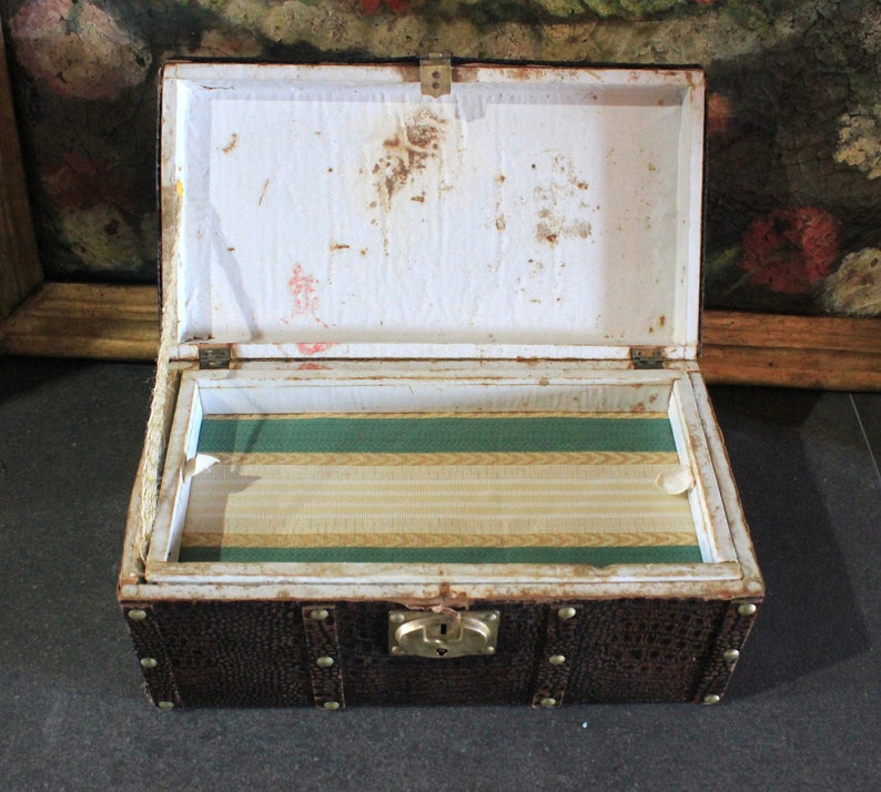 Vintage Chest Box Antique Chest Vintage Chest Vintage Box Etsy