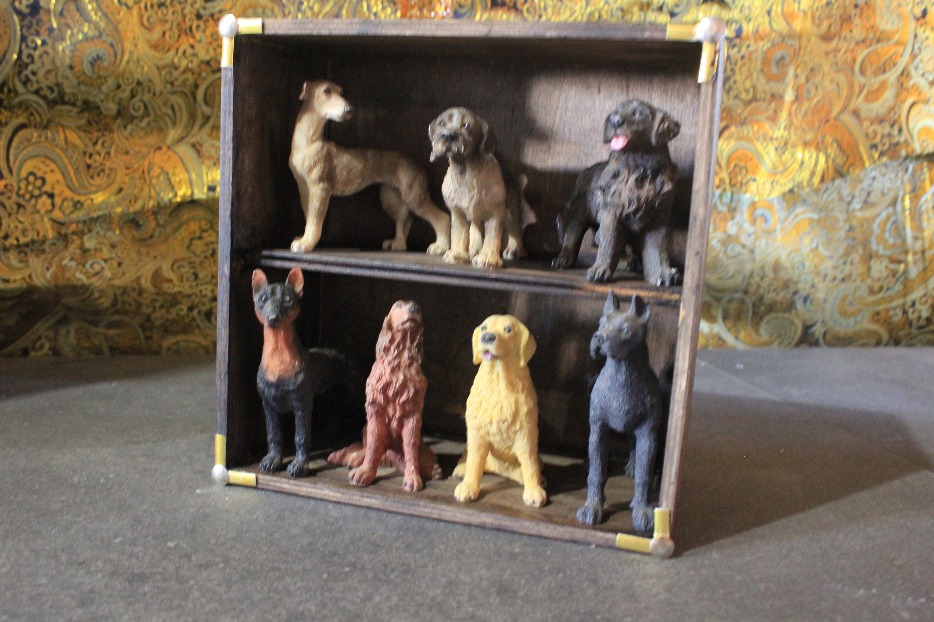 dog breed figurines
