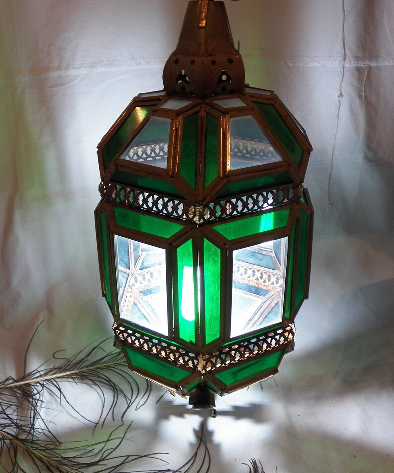 Antique Moroccan Lantern Arabic Lantern Ceiling Lamp Etsy