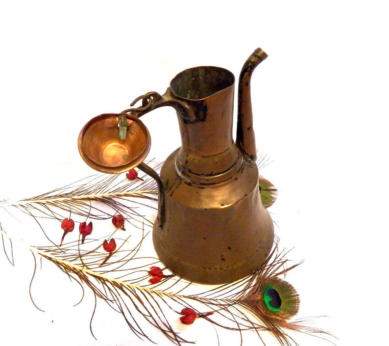 Large Turkish Jug Turkish Water Jug 19th Pitcher Copper - Etsy