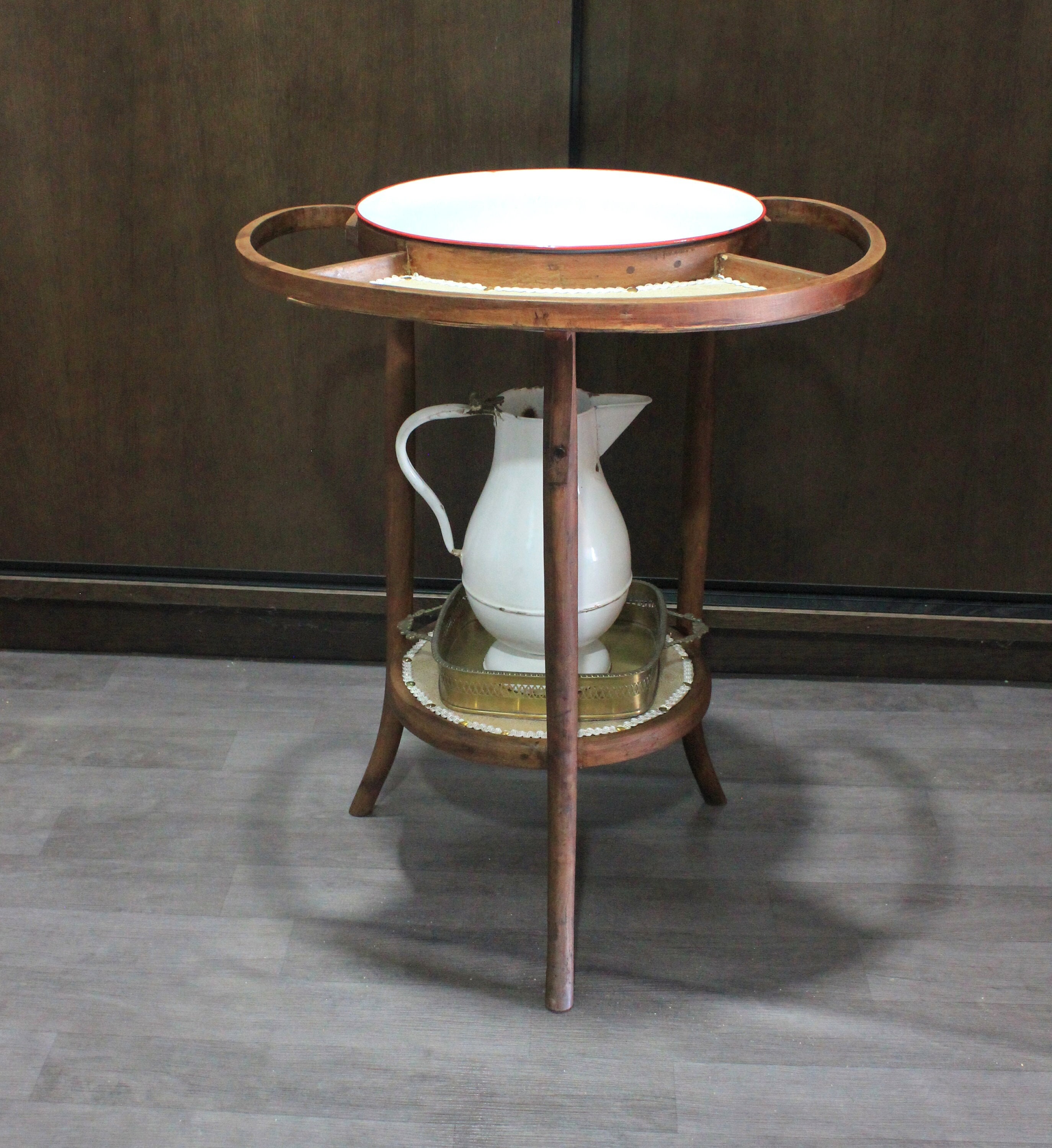Mobili antichi Palanganero, Thonet Furniture, Mobile bagno antico, Mobili per Palangana, Thonet Valenciano, Mobile lavabo in legno