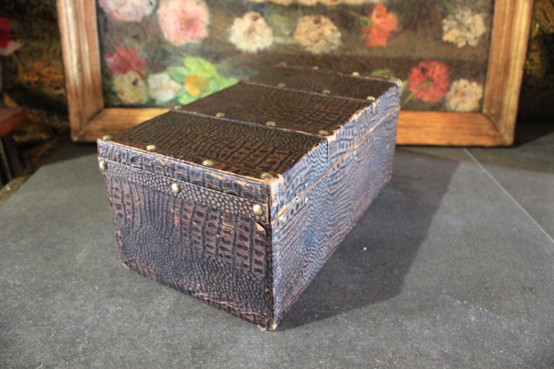 Vintage Chest Box Antique Chest Vintage Chest Vintage Box Etsy