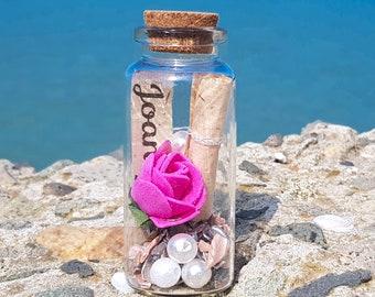 Bridesmaid proposal- message in a bottle- Bridesmaid gift - Bridesmaid card - Bridesmaid proposal - I can't say I do without you