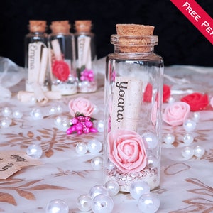 Bridesmaid card, Bridesmaid proposal in a bottle, Bridesmaid gifts, Maid of Honor card proposal