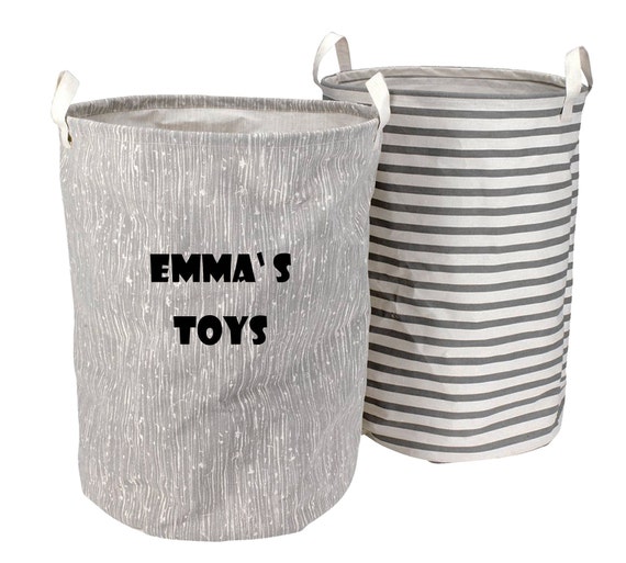 personalised toy storage basket