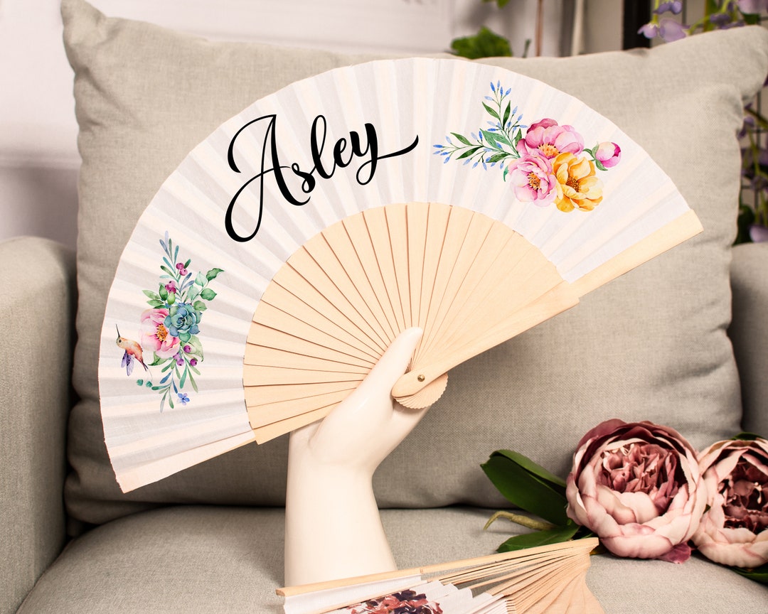 100 Pieces Personalized Wedding Fans, Custom Summer Wedding Fans for Guests,  Laser Engraved Special Event Hand Fans - AliExpress