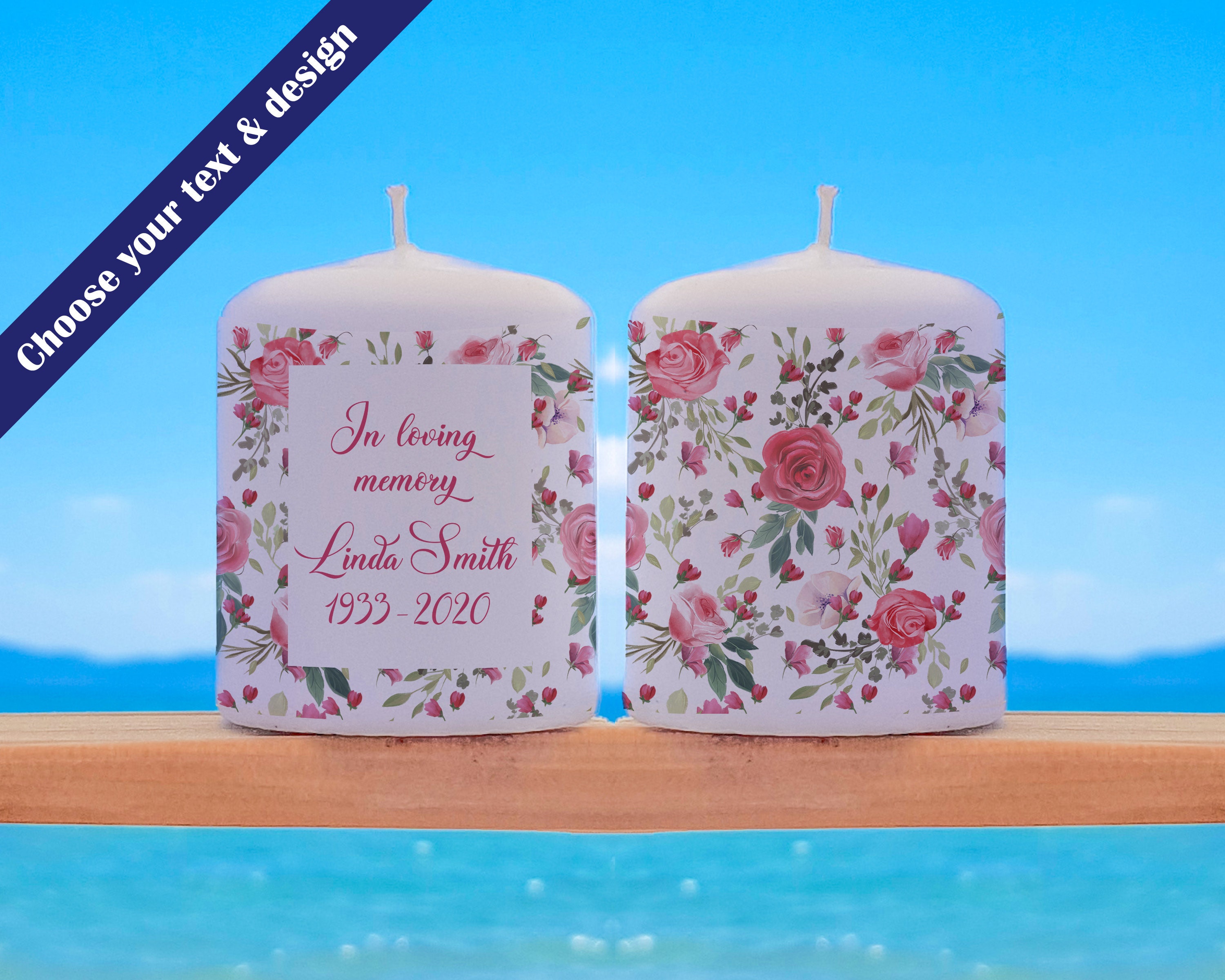 Thinking of You Candle Sympathy Gift Condolence Gift Etsy