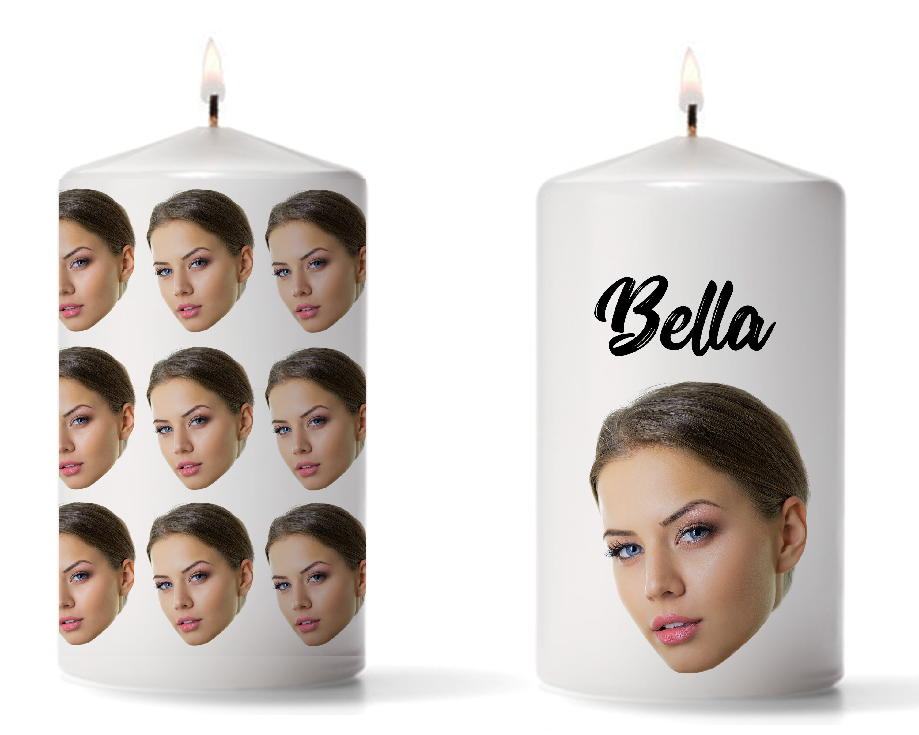 Custom Candle With Photo Personalized Candle Face Candle Etsy