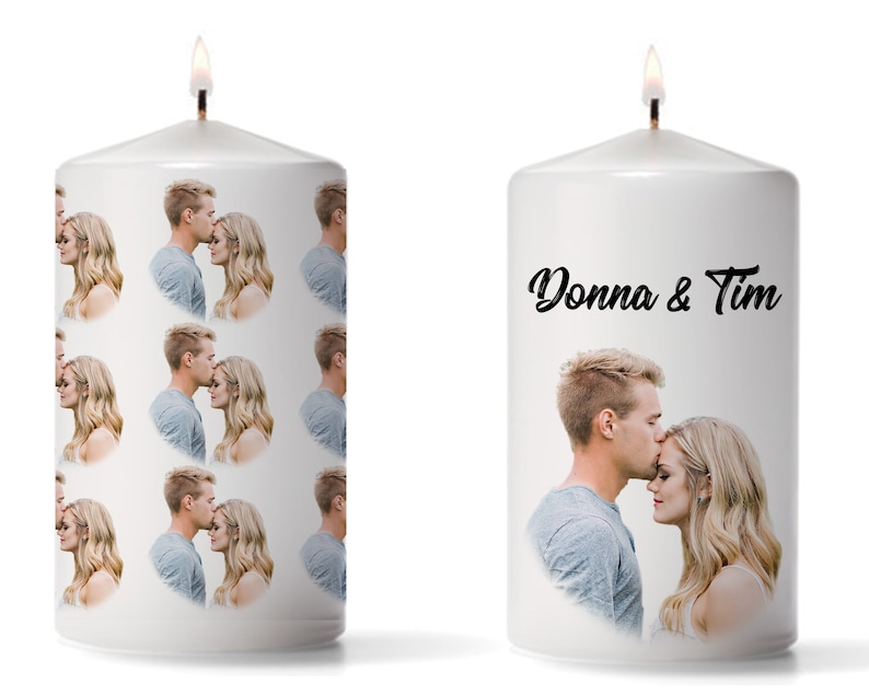 Custom Candle With Photo Personalized Candle Face Candle Etsy