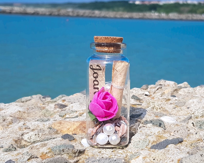 Bridesmaid Proposal Message in a Bottle Bridesmaid Gift Bridesmaid Card