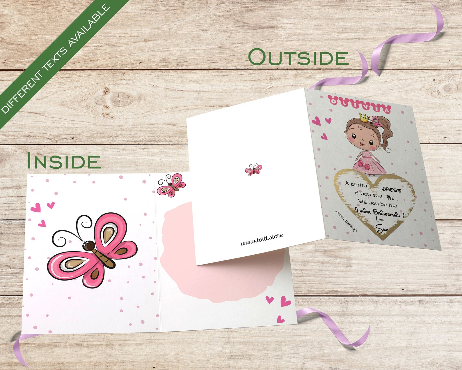 Jr Bridesmaid Proposal Junior Bridesmaid Card Will You Be My - Etsy