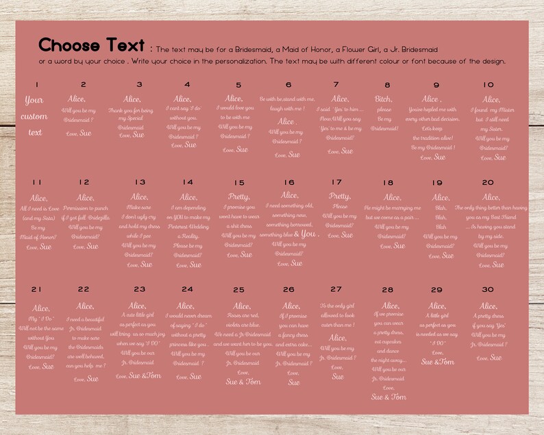 Puzzle Will You Be My Junior Bridesmaid Proposal Etsy