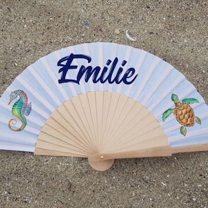 Personalized wedding fans, Customized Hand Fan for brides, Custom Hand Fan, Bride Hand fan, Folding Hand fan, Personalised Hand fan HF16