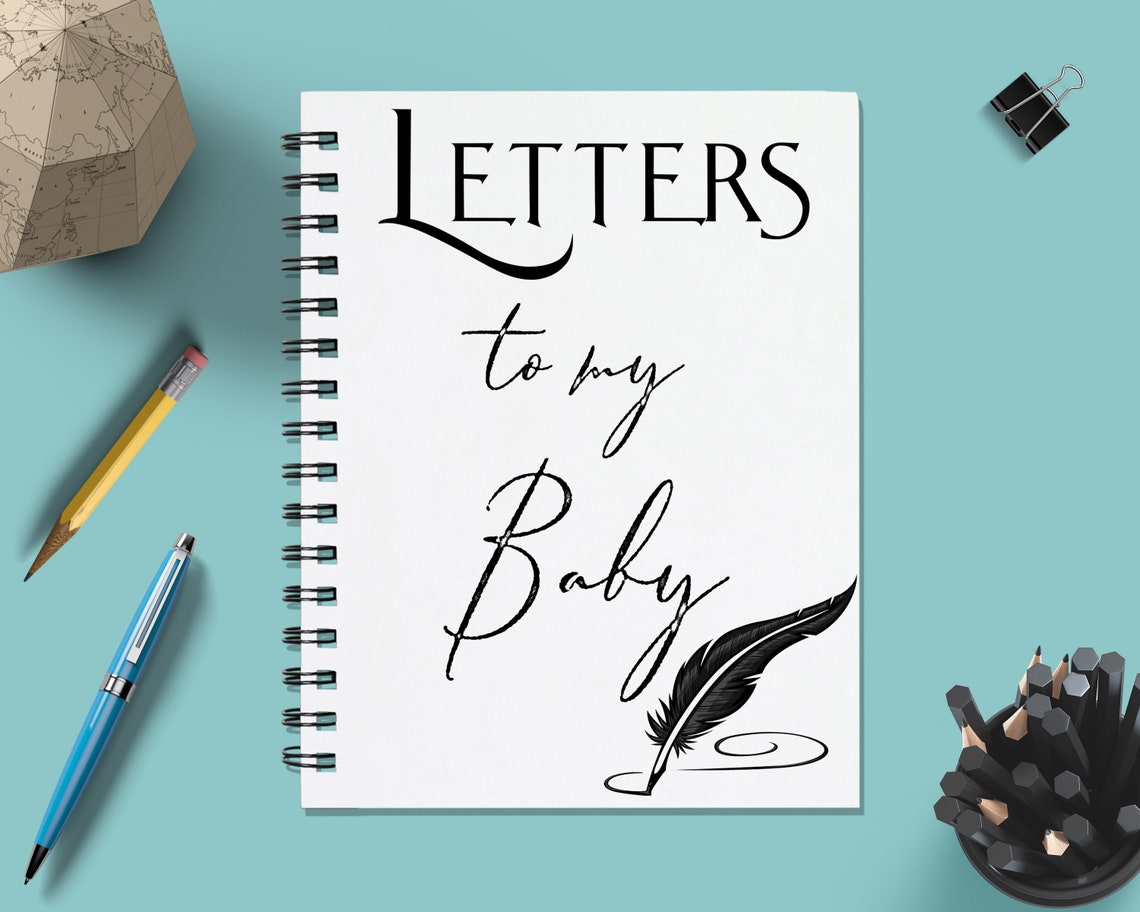 Letters to My Baby Journal Baby Book Baby Shower Gift Etsy