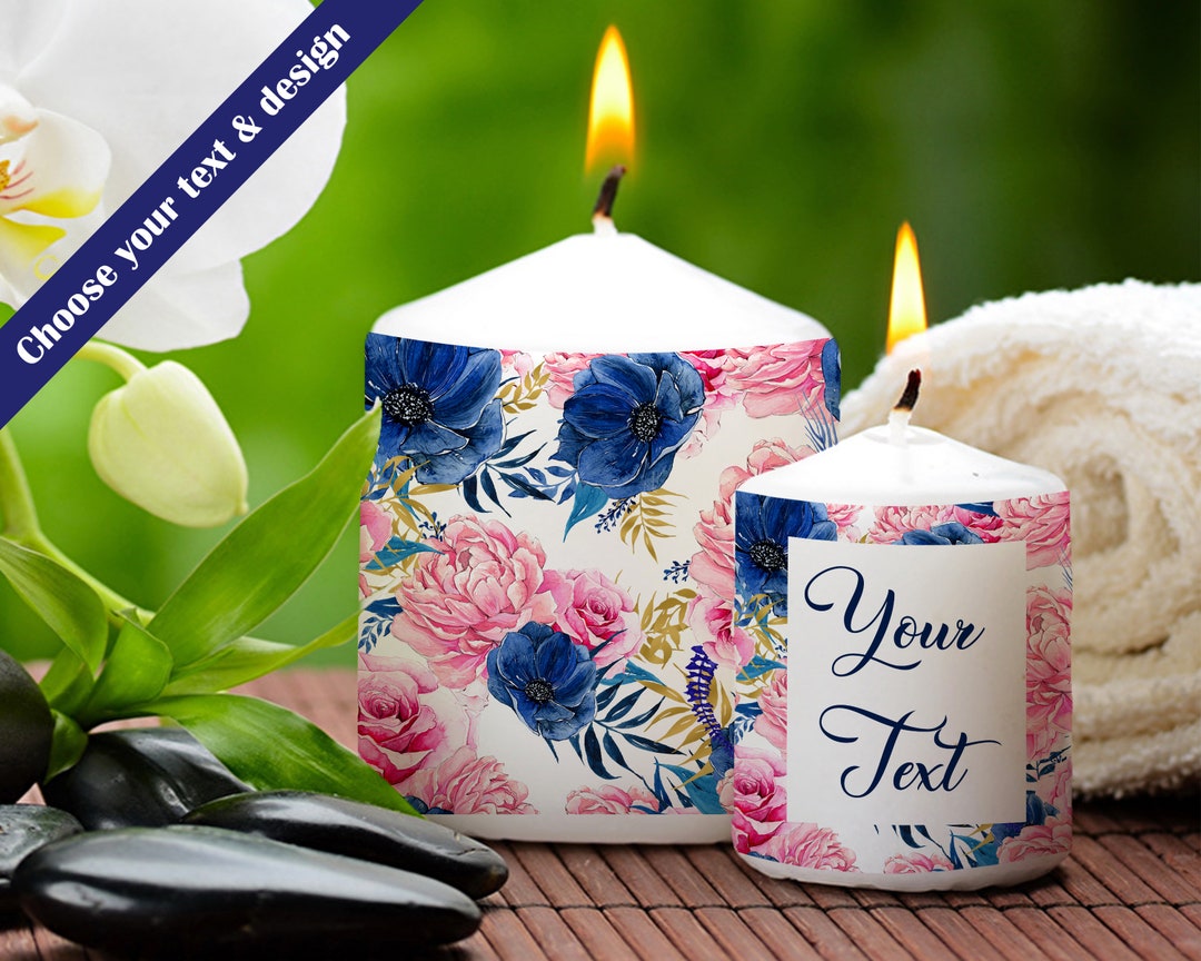 Personalised Candle, Scented Candle, Gift for Women, Wedding Candle