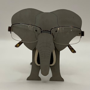 Adorable Elephant Animal Eyeglass Stand