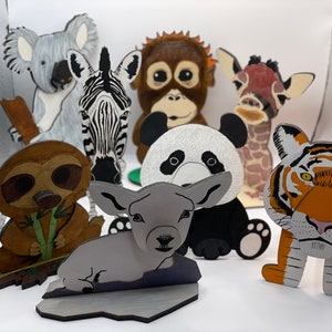 Adorable Wild Animal Eyeglass holders