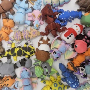 Tasche Haustier Add-Ons | 3cm-5cm | 3D Gedrucktes Artikulieren Flexi Fidget