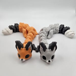 Yuna Fox | 3D プリントされた関節式フレキシ フィジェット