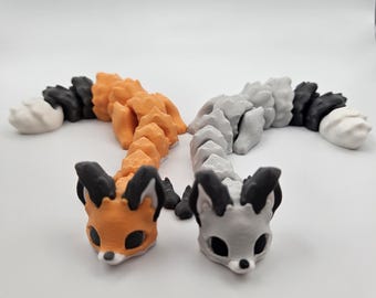Yuna Fox | 3D Printed Articulating Flexi Fidget
