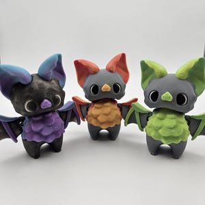 Halloween Pixie-Fledermaus | 3D Gedrucktes Artikulieren Flexi Fidget