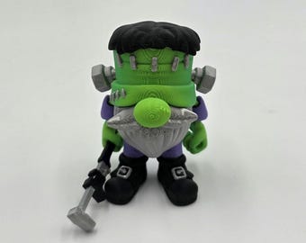 Frankenstein Gnome | 3D Printed Articulating Flexi Figurine
