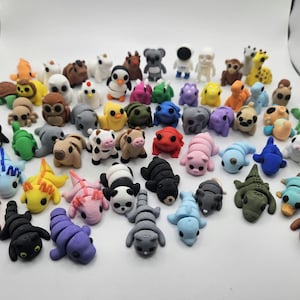 Choose Your Own Durable Pocket Pet! | Strong & Durable 3D Printed Mini Fidget Animal | Single Select