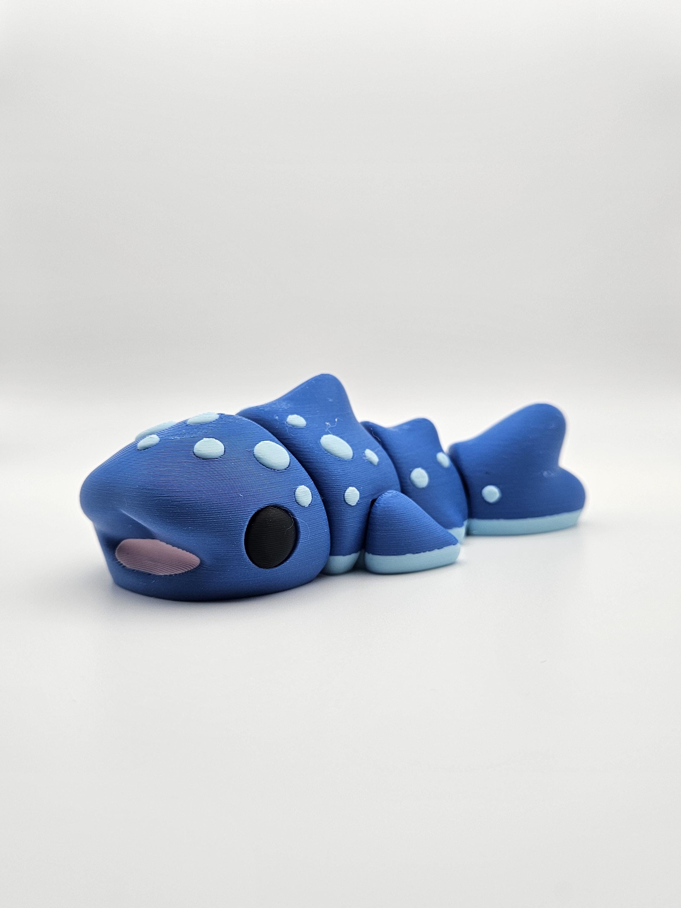 Whale Shark | 3D Printed Articulating Flexi Fidget - Etsy