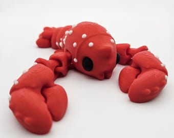 Lobster | 3D Printed Articulating Flexi Fidget