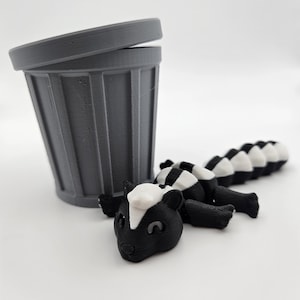 Skunk | 3D Printed Articulating Flexi Fidget