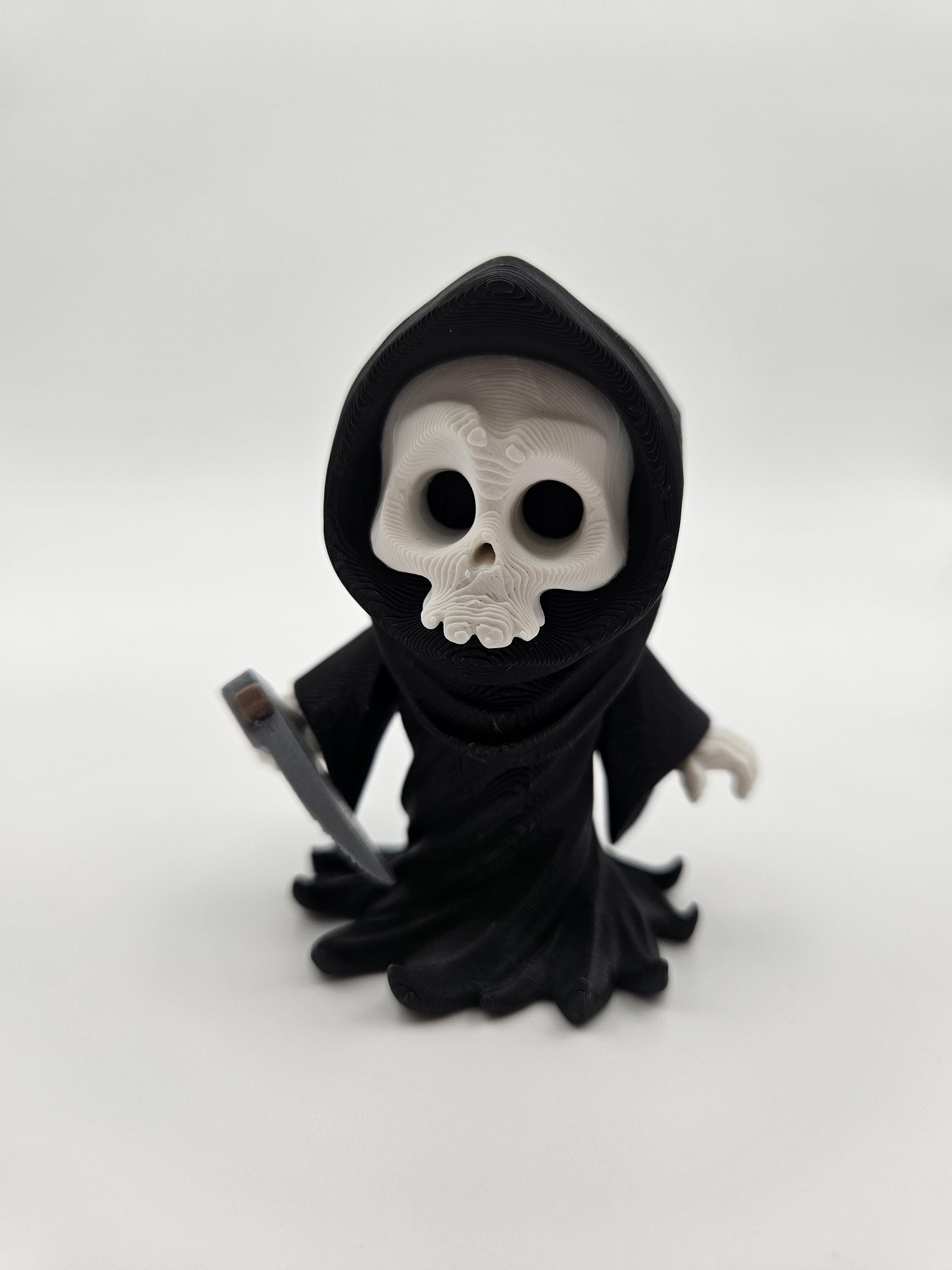Grim Reaper | 3D Printed Articulating Flexi Fidget - Etsy