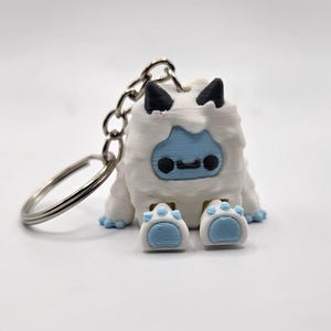 Yeti Keychain | 3D Printed Fidget