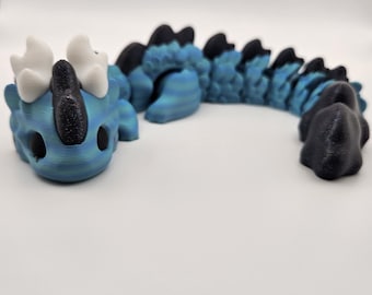 Kaida Dragon | 3D-printad artikulerande flexi-fidget
