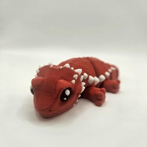 Bearded Dragon | 3D Printed Articulating Flexi Fidget