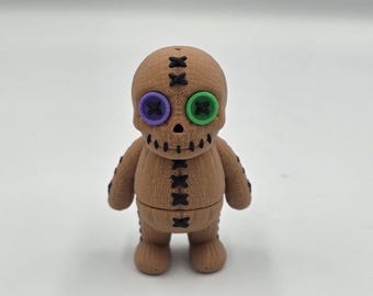 Voodoo Doll | 3D Printed Articulating Flexi Figurine