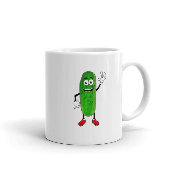 Dill Pickle Mug-pickle Gifts Men-pickle Gifts Women-pickle Coffee  Mug-pickle Lover Gift-pickles Coffee Cup-waving Pickle Mug-funny Pickle Gi  